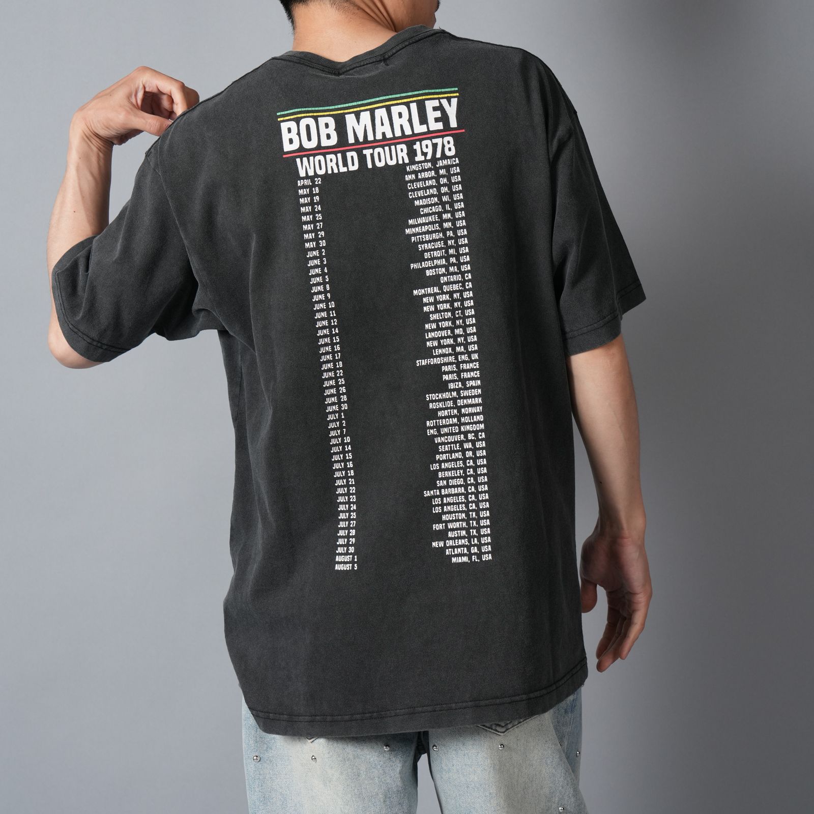UIZZ-22569 / BOB MARLEY / ボブマーリー / Tシャツ (ブラック)