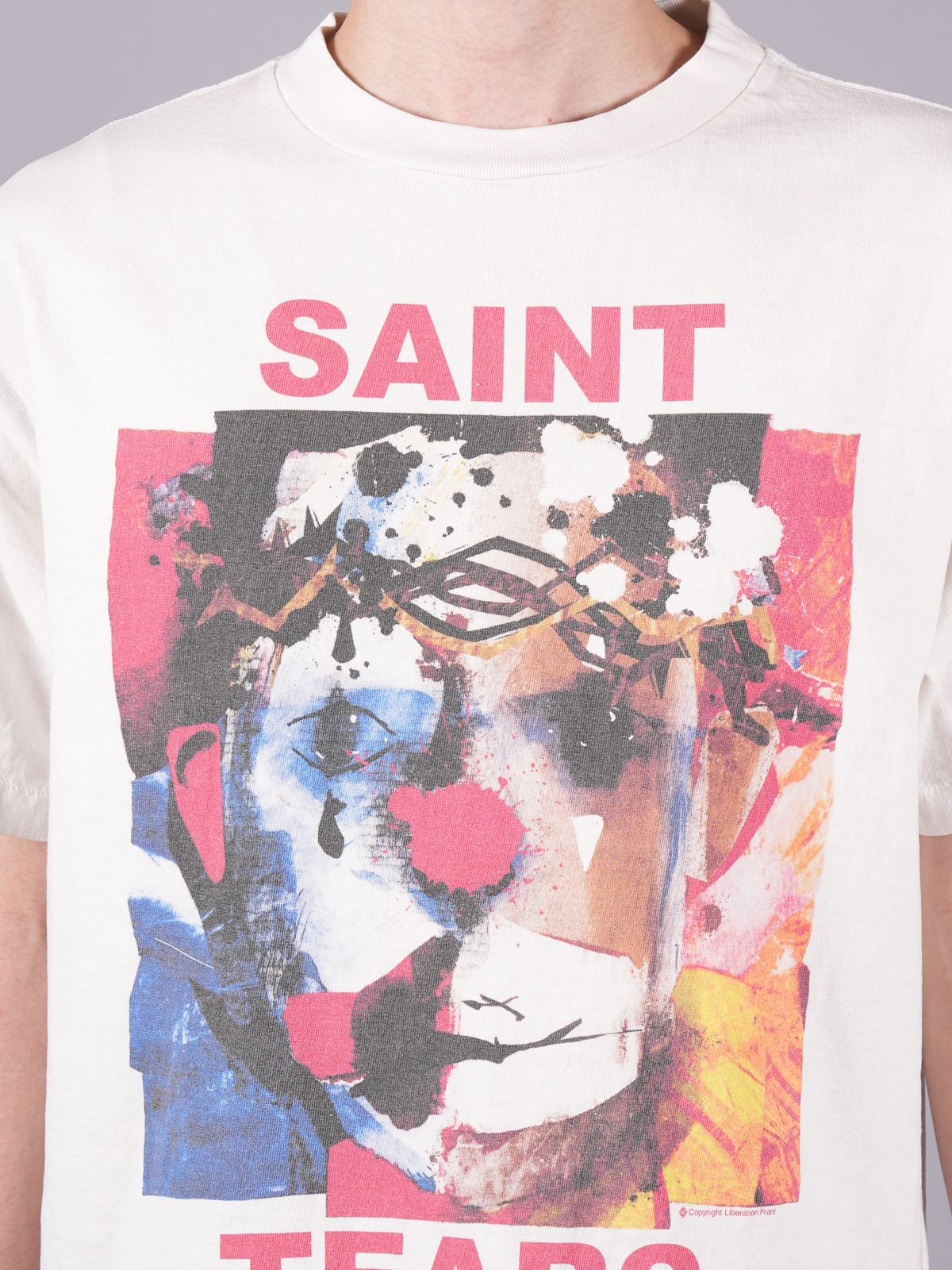 SAINT M×××××× - 【ラスト1点】 SM-S23-0000-092 / DT_SS TEE / CLOWN