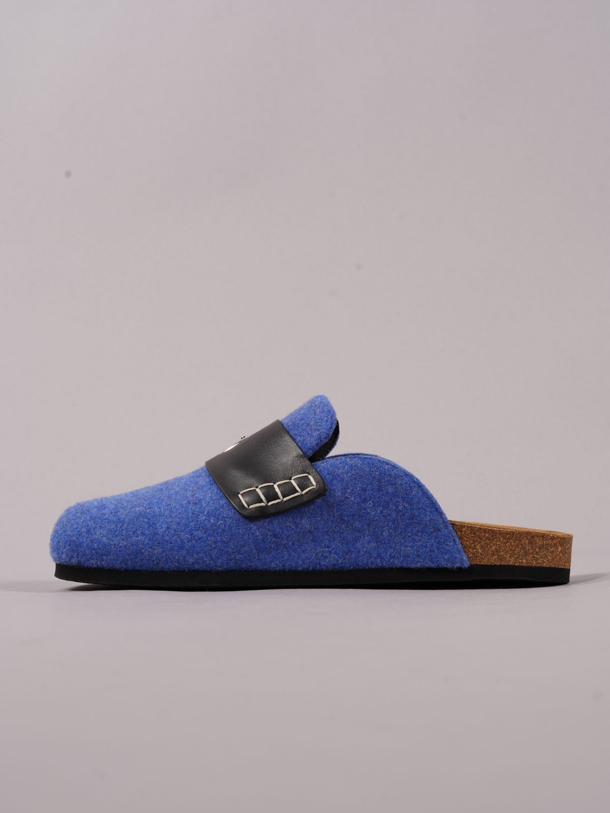 JW ANDERSON - FELT LOAFER / フェルト ローファー サンダル (ブルー