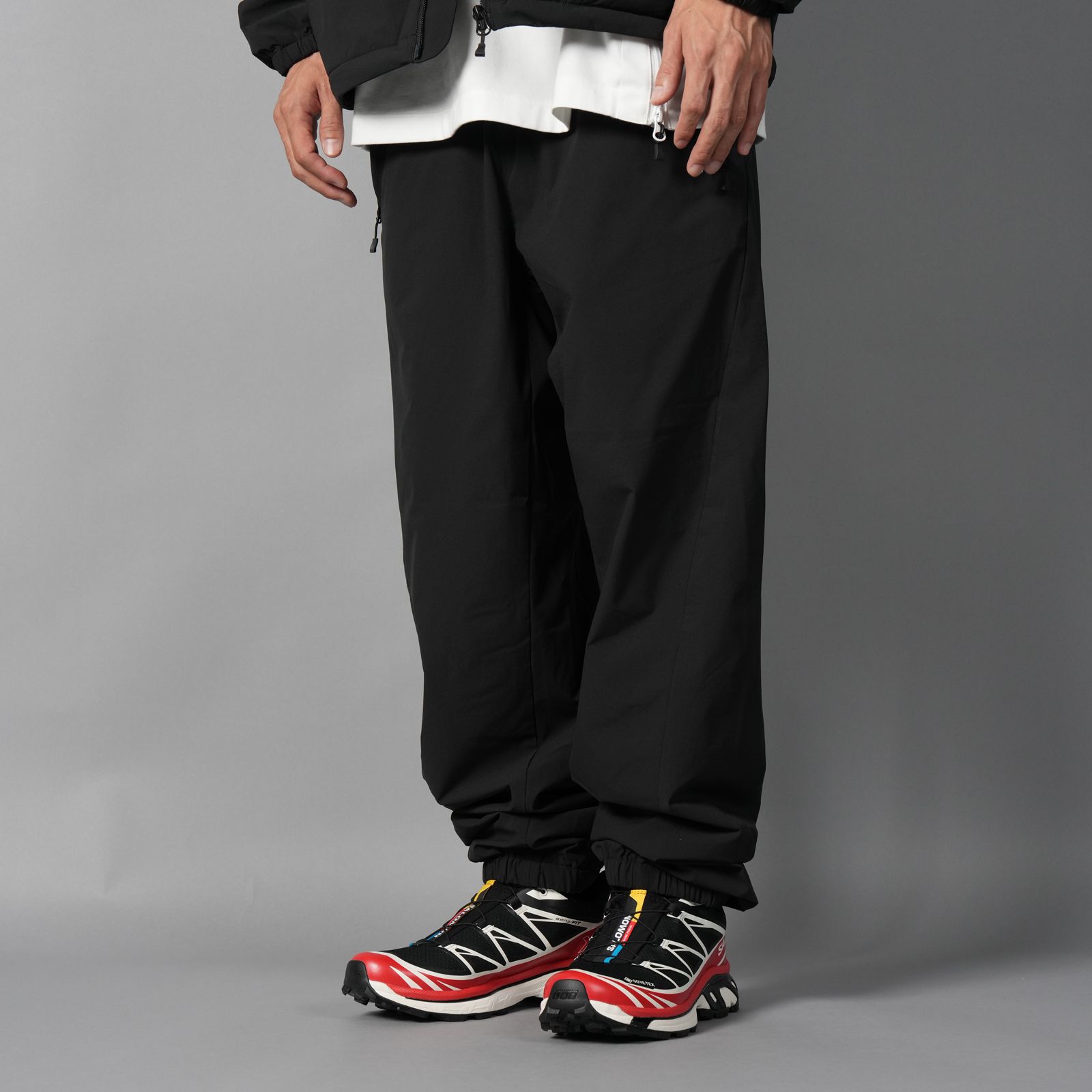 WR PL ST.x POLATEC ALPHA PANTS  / ナイロンパンツ (ブラック)