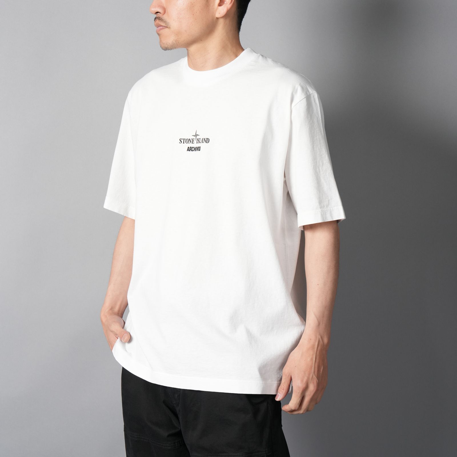 2100023 ORGANIC COTTON JERSEY / Tシャツ (ホワイト)