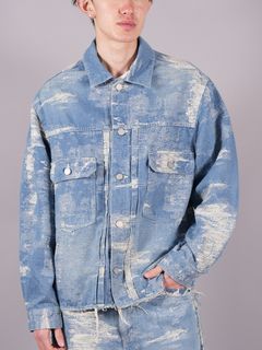 【ラスト1点】2ND TYPE DENIM JACKET / セカンドタイプ デニムジャケット (ブリーチ)