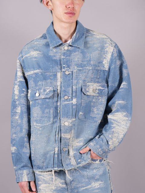 【ラスト1点】2ND TYPE DENIM JACKET / セカンドタイプ デニムジャケット (ブリーチ)