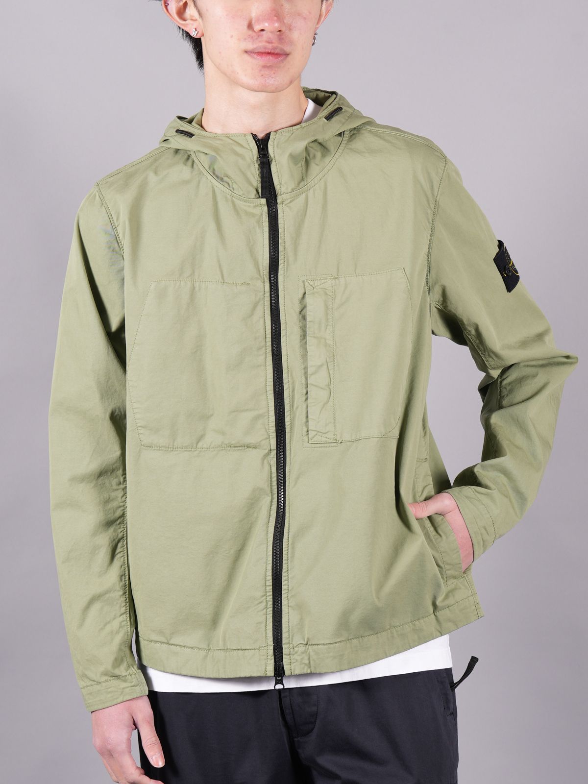 STONE ISLAND - 43310 SUPIMA COTTON / オーバーシャツ 【ガーメント