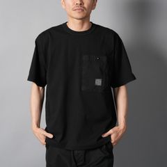 2100004 COMBED ORGANIC COTTON JERSEY / Tシャツ (ブラック)