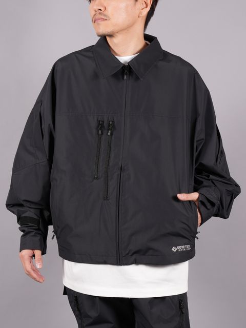 【ラスト1点】GORE-TEX INFINIUM SHIRT JACKET / ゴアテックス インフィ二アム / シャツジャケット  (ブラック)
