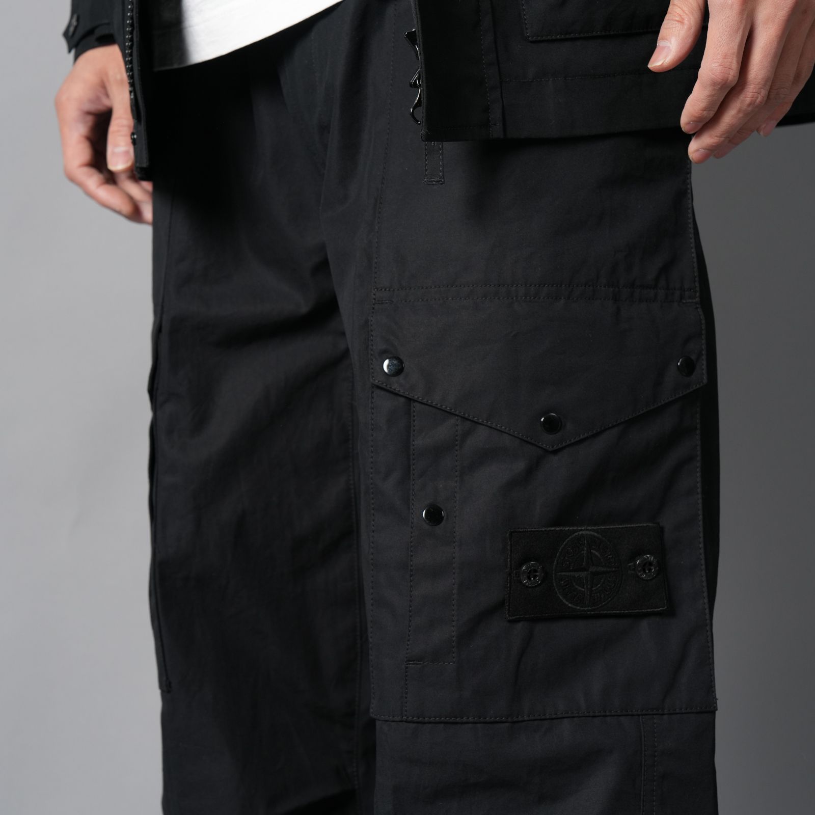 3100017 / ALL-WEATHER COTTON CANVAS_S.I. GHOST / カーゴパンツ (ブラック)