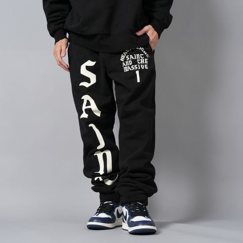 【ラスト1点】SM-YS1-0000-049 / SWT PNT / IT'S SAINT / BLACK / スウェットパンツ (ブラック)