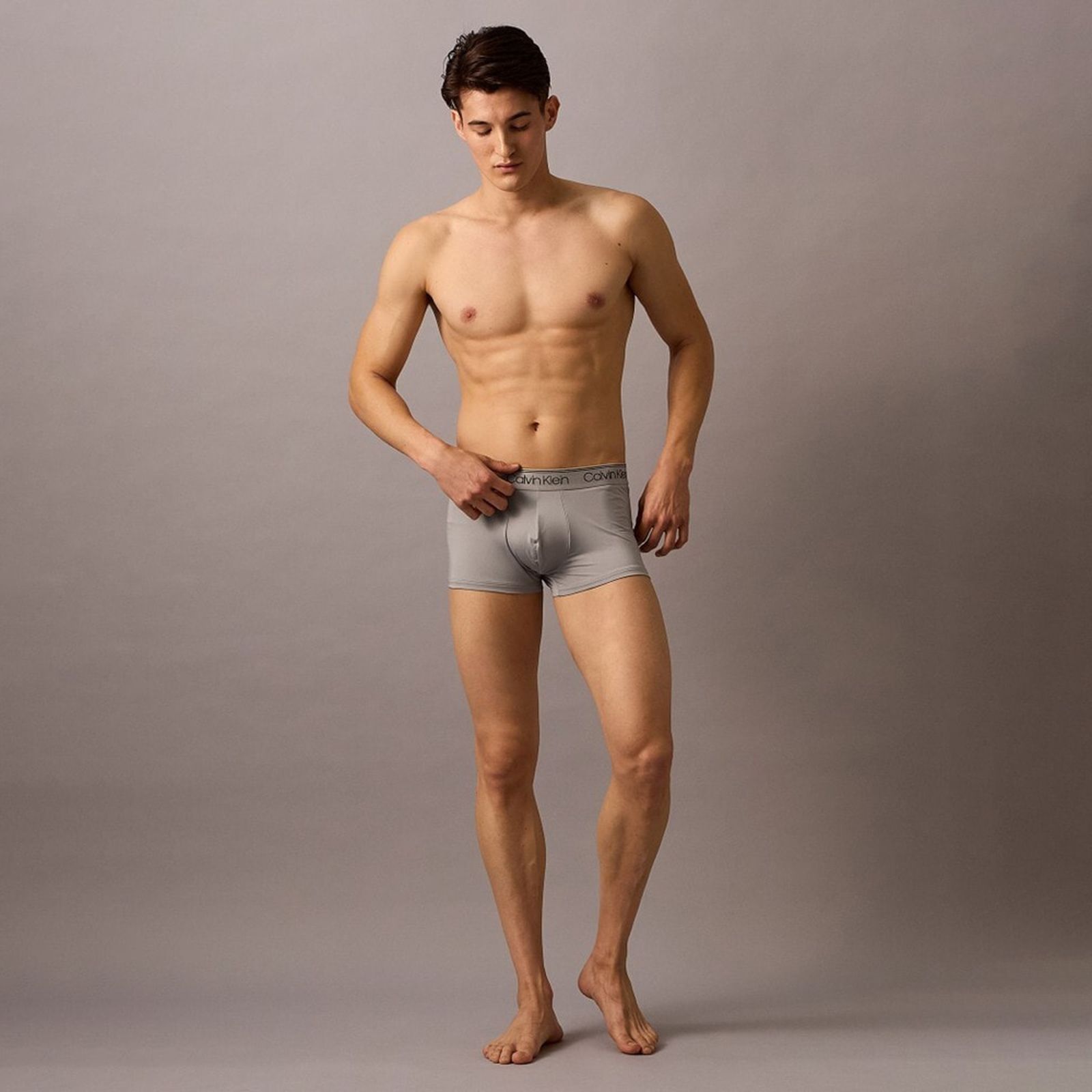【ラスト1点】LOW RISE TRUNKS / ボクサーパンツ / Micro Stretch / ローライズトランクス [3枚パック](ピンク/イエロー/グレー)