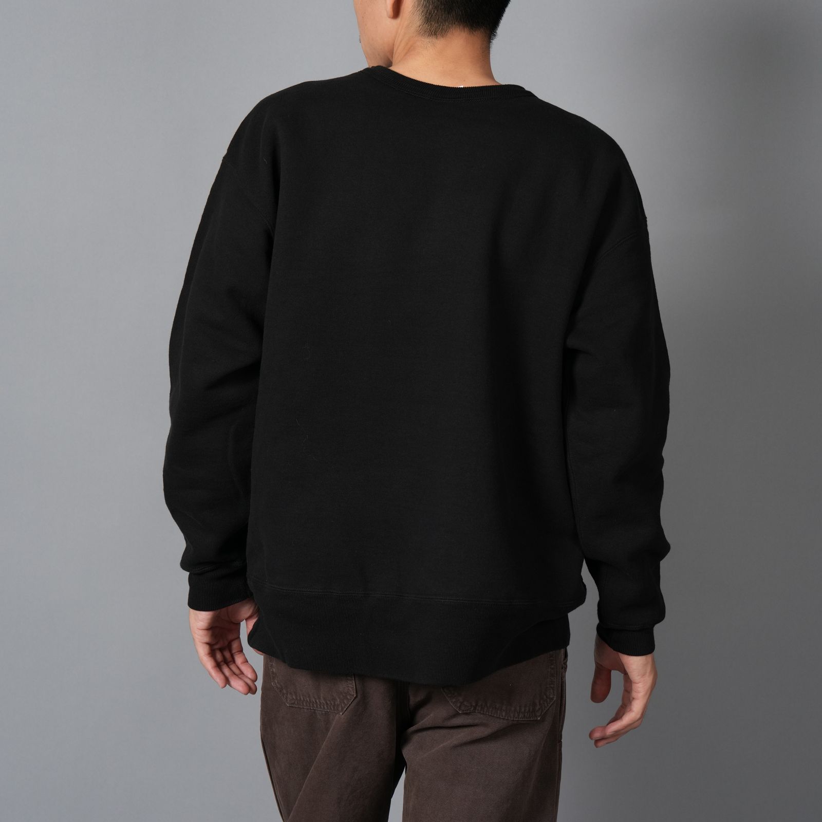 【残りわずか】SM-HR1-0000-044 / CRW NECK SWET / SAINT SPORT / BLK / クルーネックスウェット・トレーナー (ホワイト)