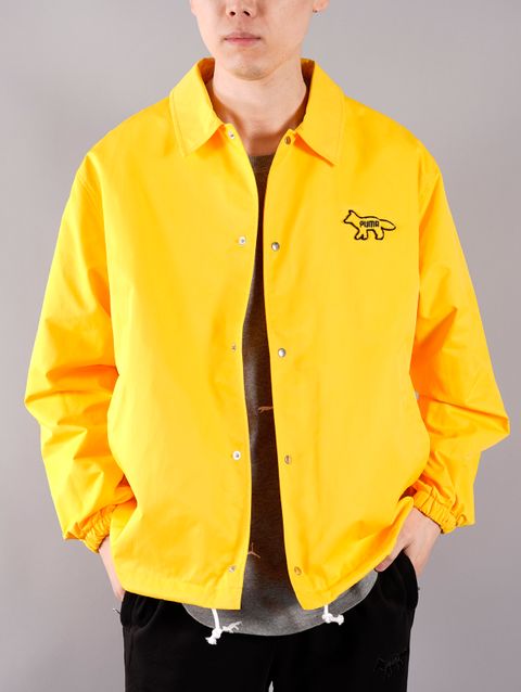 ラスト1点 / PUMA X MAISON KITSUNE COACH JACKET / プーマ / メゾン キツネ コーチジャケット (メドウラーク)