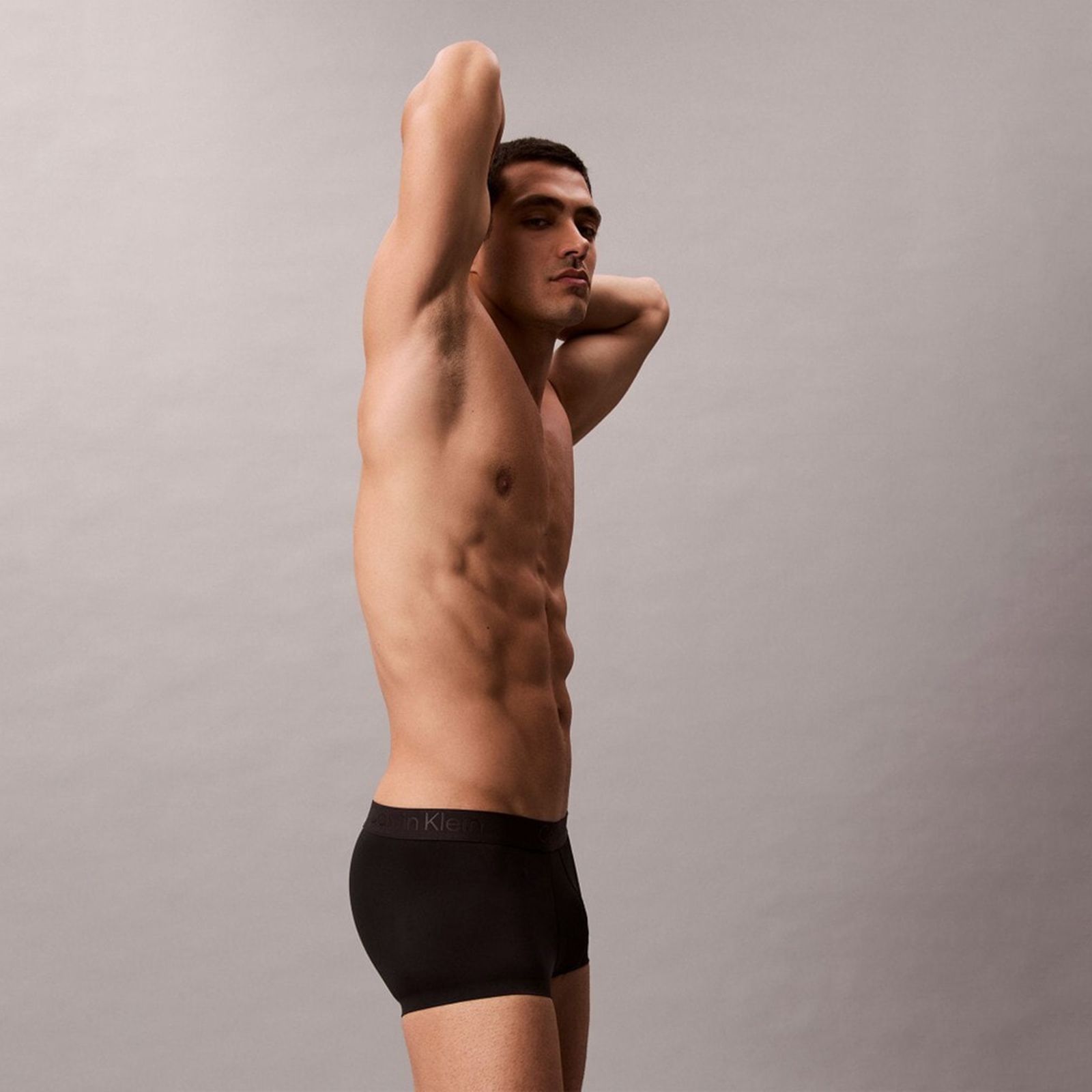 【残りわずか】LOW RISE TRUNKS / ボクサーパンツ / Ck Black Micro / ローライズトランクス (ブラック)