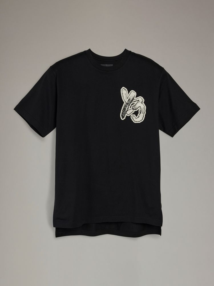 Y-3 - BRUSH GFX SS T / ブラッシュ グラフィックス Tシャツ