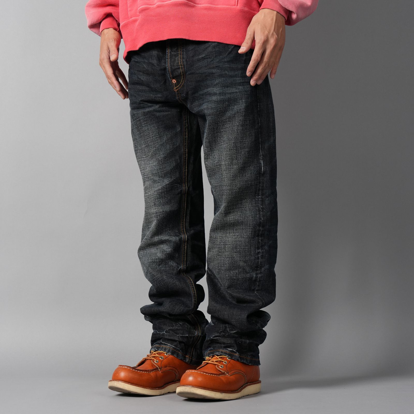 Kamon Daicock Puff Print Jeans #2020 / デニムパンツ (インディゴ)