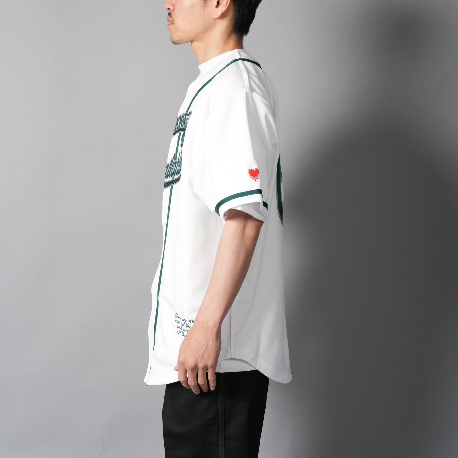 【コラボ】EU-HR8-0000-C01 / EU BASEBALL JERSEY / ベースボールジャージ (ホワイト)
