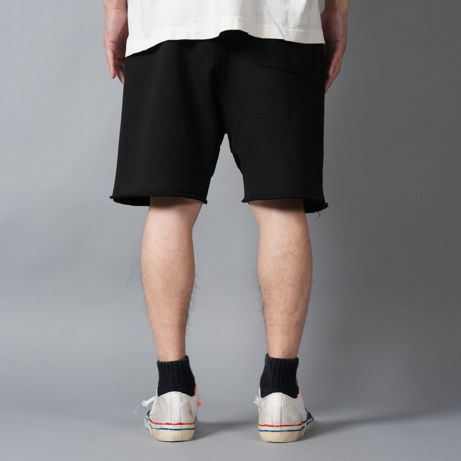 SM-MK8-0000-066 / SWEAT SHORTS / I LOVE SAINT/BLK / スウェットショーツ (ブラック)