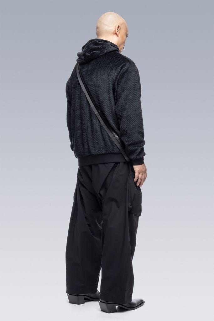 【ラスト1点】 J117-HL / Polartec® High Loft Hooded Insulator / hoodie jacket / フーディージャケット / パーカー [ポーラテック] [ルーズフィット](ブラック)