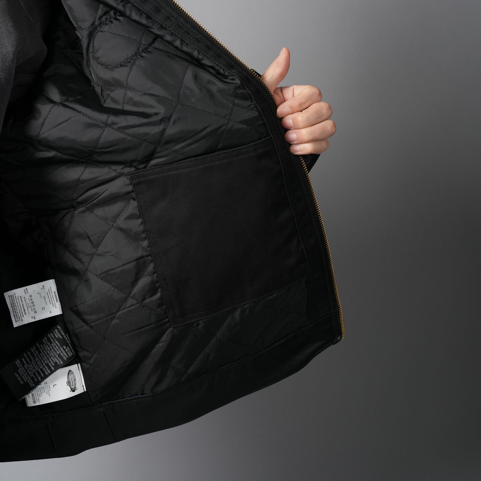 【ラスト1点】EISENHOWER JACKET feat.DICKIES / アイゼンホワージャケット (ブラック)