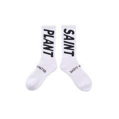 【コラボ】SM-YS1-0000-C13 / CP_SOCKS/SNT PLANT / WHITE / ソックス  (ホワイト)