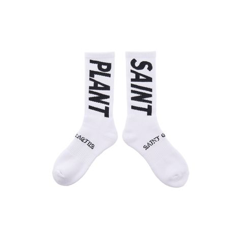 【コラボ】SM-YS1-0000-C13 / CP_SOCKS/SNT PLANT / WHITE / ソックス  (ホワイト)