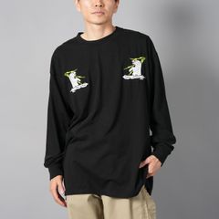 SKA LONG TEE / スカ ロングスリーブTシャツ  (ブラック)