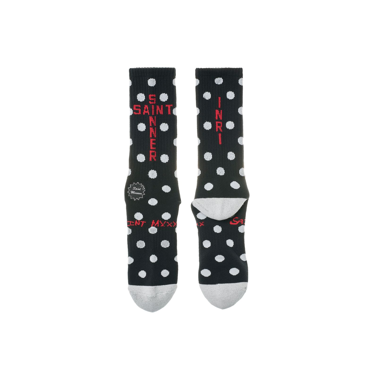 SM-MK8-0000-100 / SOCKS / DOT / BLACK / ソックス (ブラック)