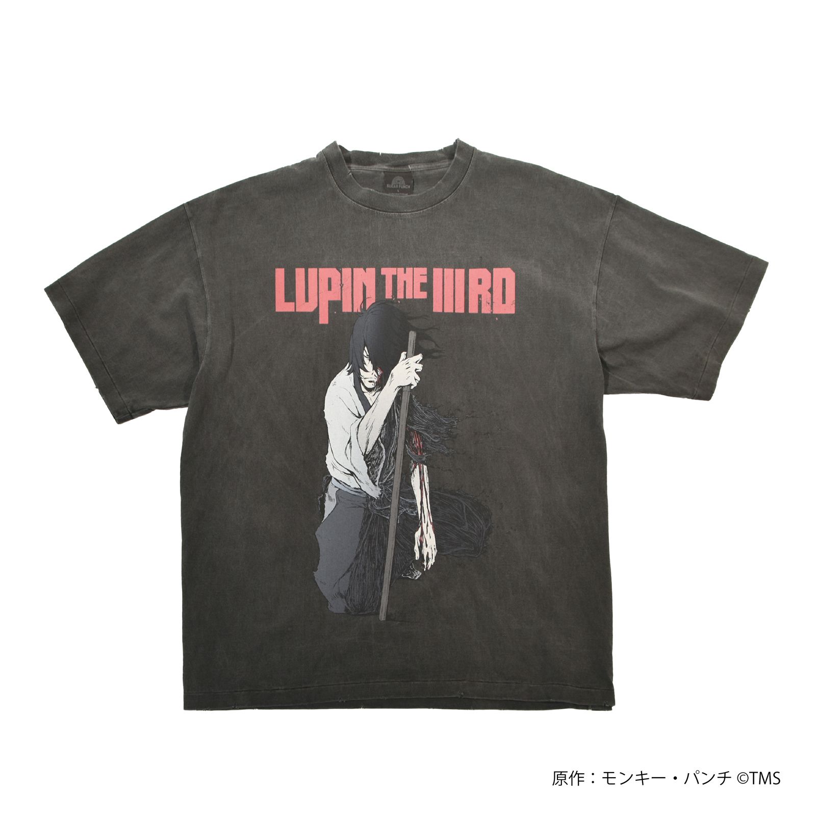 [LUPIN THE IIIRD]  S/S T-Shirt  (GOEMON)  / Tシャツ (ブラック)