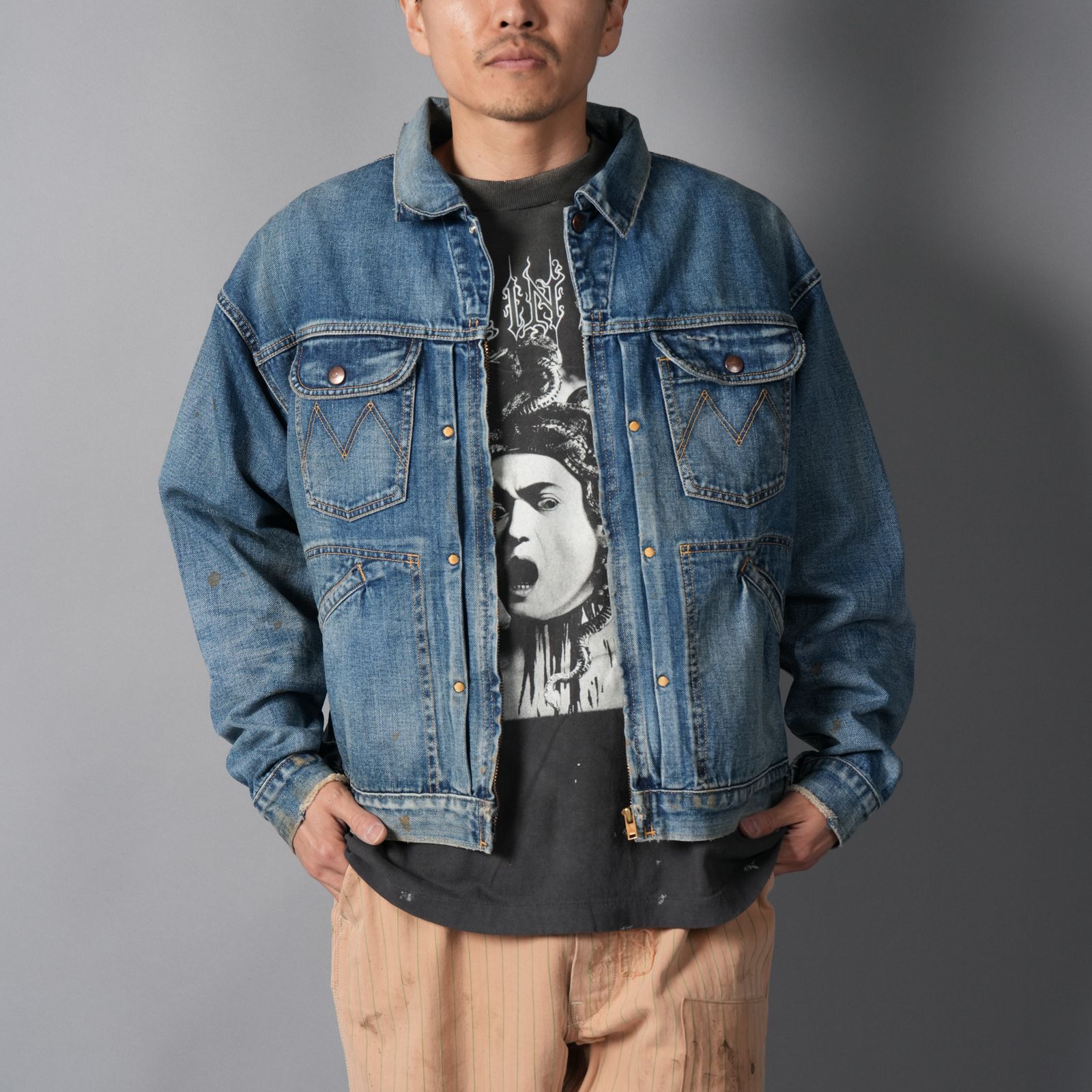 【残りわずか】SM-HR1-0000-080 / DENIM JACKET / M / BLUE / デニムジャケット (ブルー)