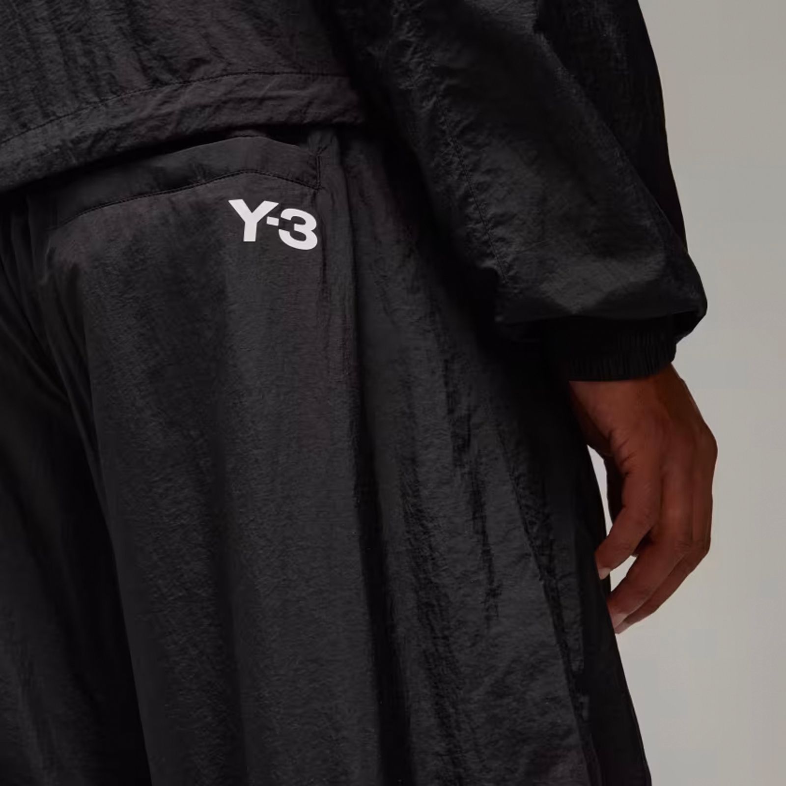 【ラスト1点】Y-3 3-Stripes Nylon Shell Pants  / スリーストライプ ナイロンシェルパンツ (ブラック)