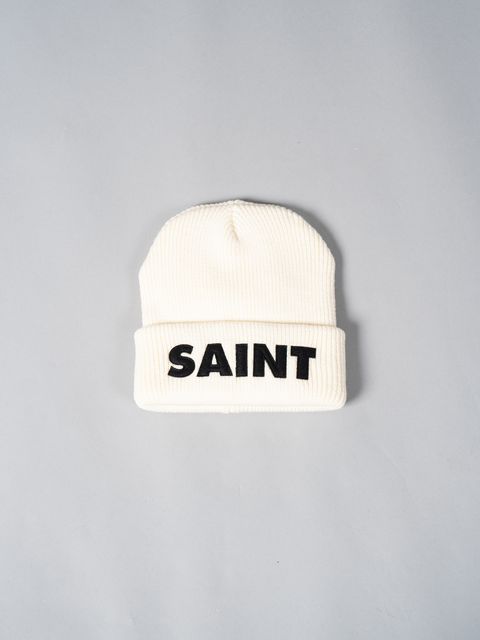 SM-A23-0000-049 / KNIT CAP / SAINT / ニットキャップ (ホワイト)