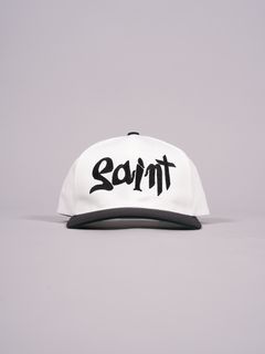 ラスト1点 / SM-A22-0000-043 /CAP /SAINT / BLACK / キャップ  (ホワイト/ブラック)