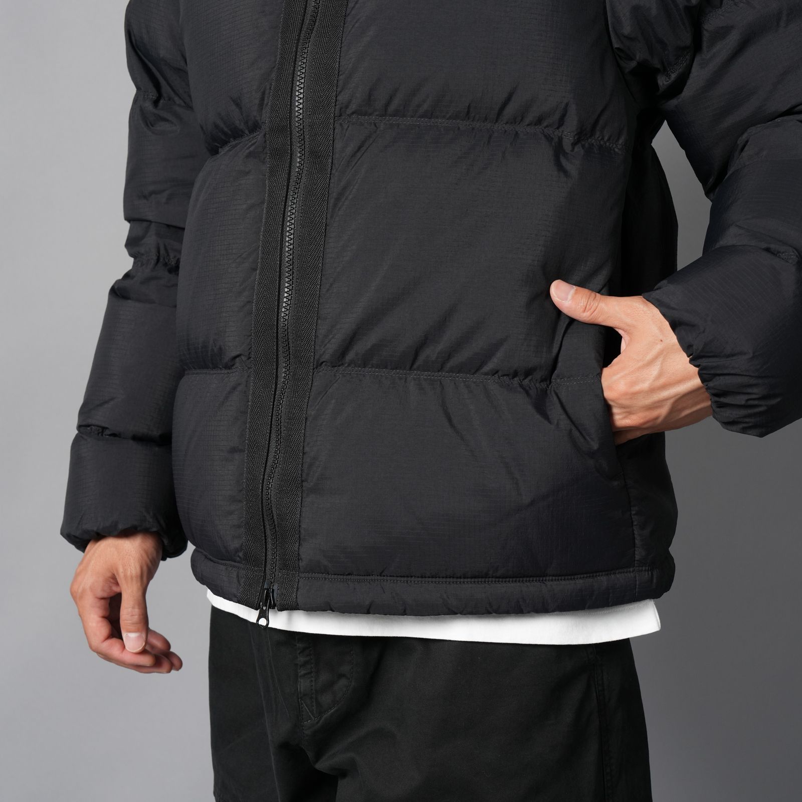 4100013 / MATT RIPSTOP CORDURA ADVANCED FABRICS / ダウンジャケット [コーデュラ](ブラック)