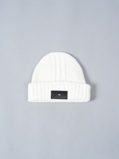 【OUTLET】Y-3 KNIT BEANIE  / ワイスリー  ニットビーニー  (エクリュ)