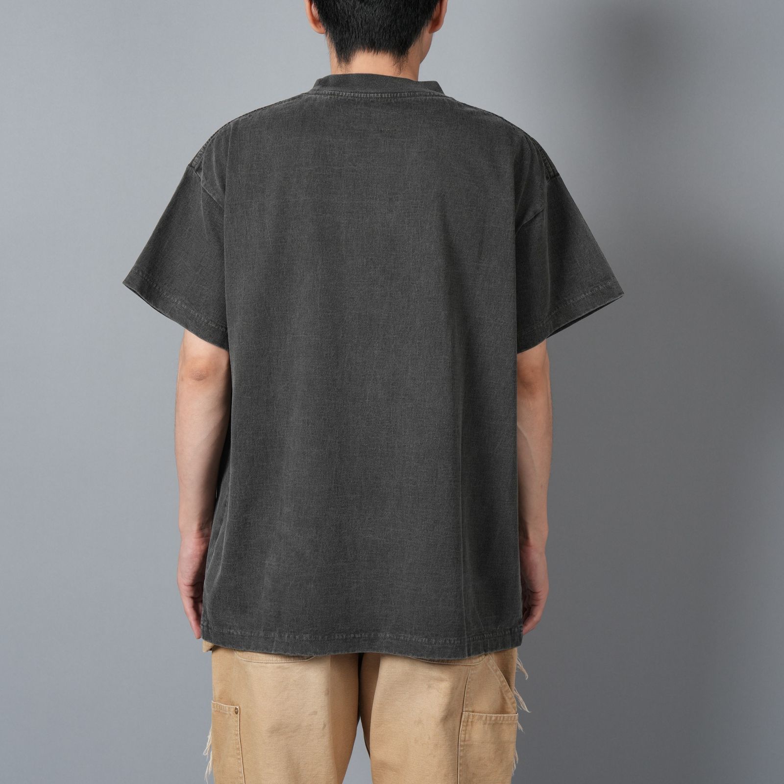 【残りわずか】PRINTED TEE SHIRTS "COMIC" / プリントTシャツ コミック / Tシャツ (ブラック)