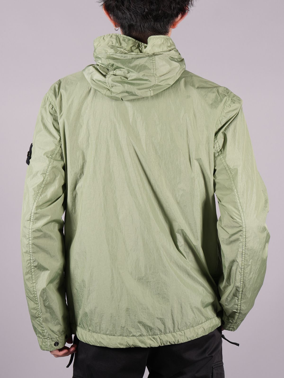 STONE ISLAND - 40522 Crinkle Reps NY Hooded Jacke / クリンクル