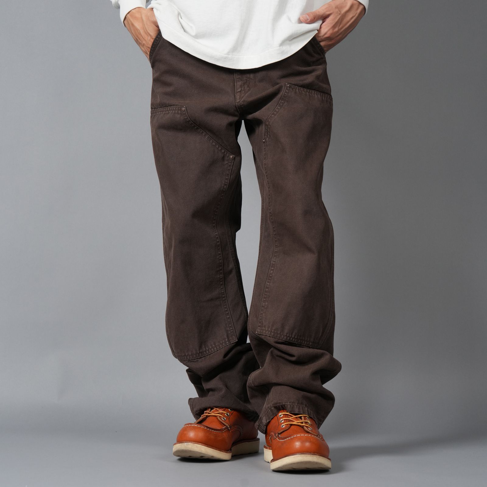 MH029 / WORK PANTS / ワークパンツ / DARK BROWN  (ダークブラウン)