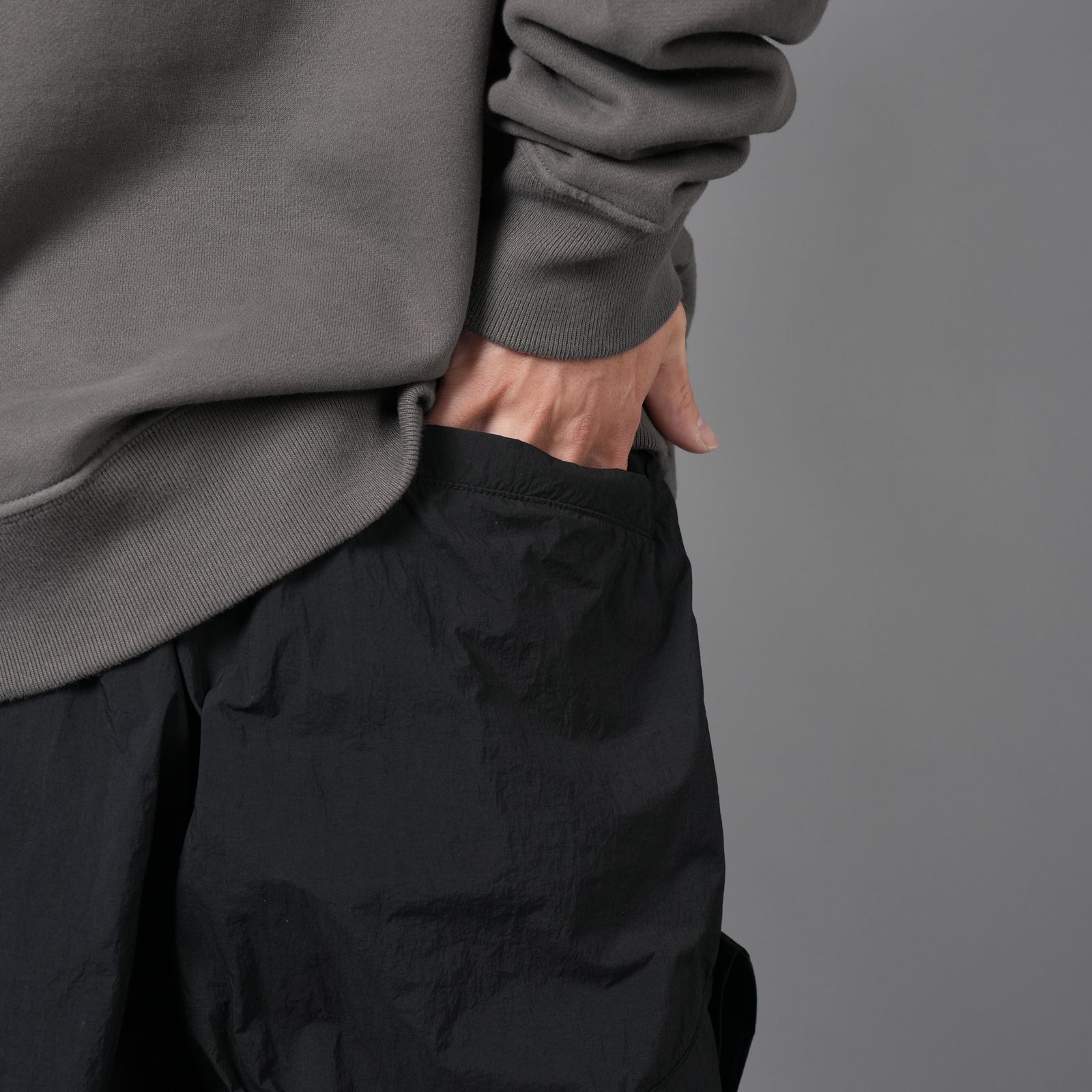 【ラスト1点】PANTALONE CARGO TASCONATO / カーゴパンツ (ブラック)