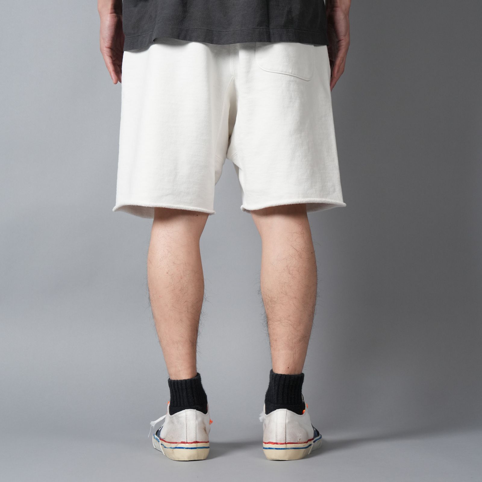 SM-MK8-0000-067 / SWEAT SHORTS / I LOVE SAINT / WHT / スウェットショーツ (ホワイト)
