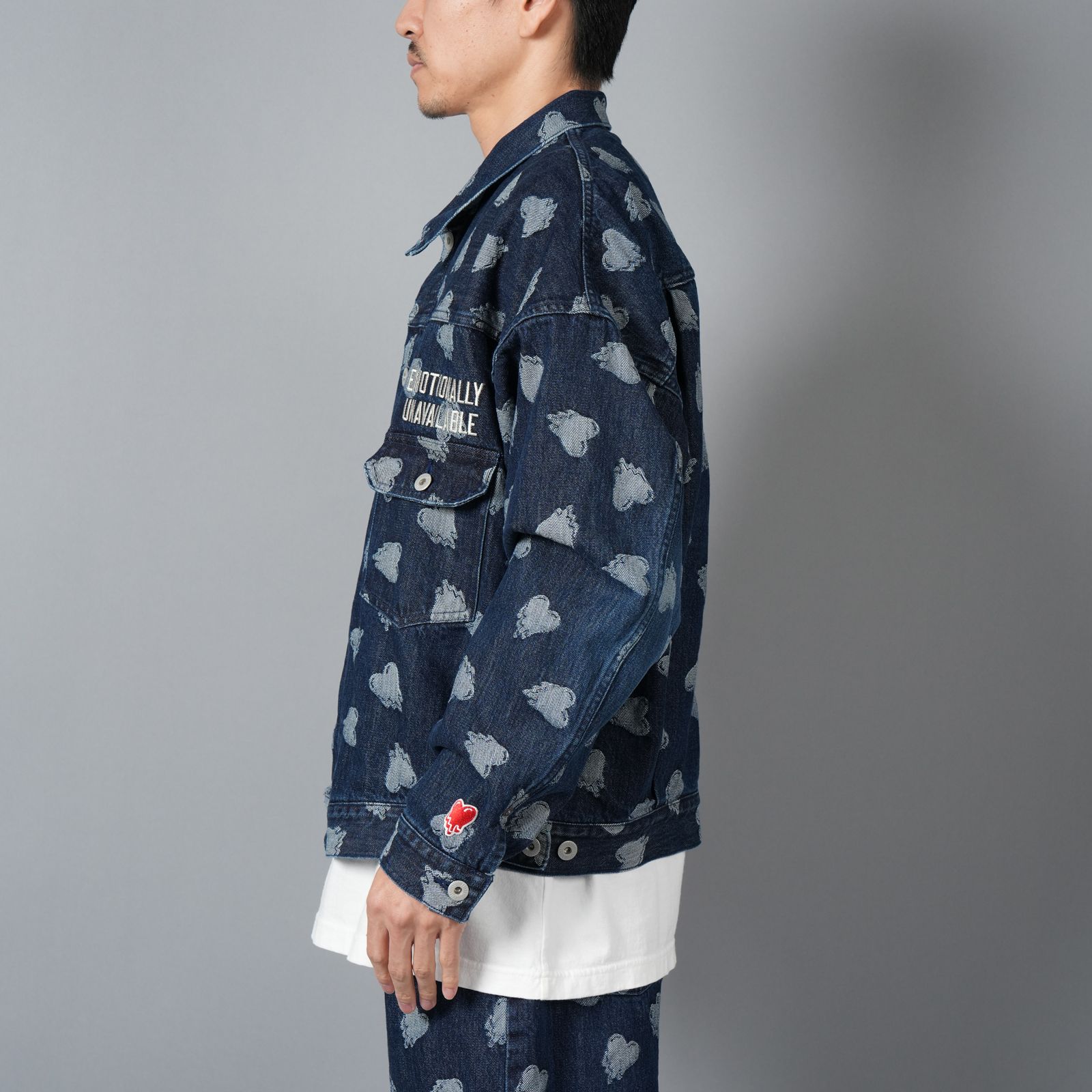 【ラスト1点】EU-HR8-0000-001 / EU DENIM JACKET / BLUE / デニムジャケット (ブルー)