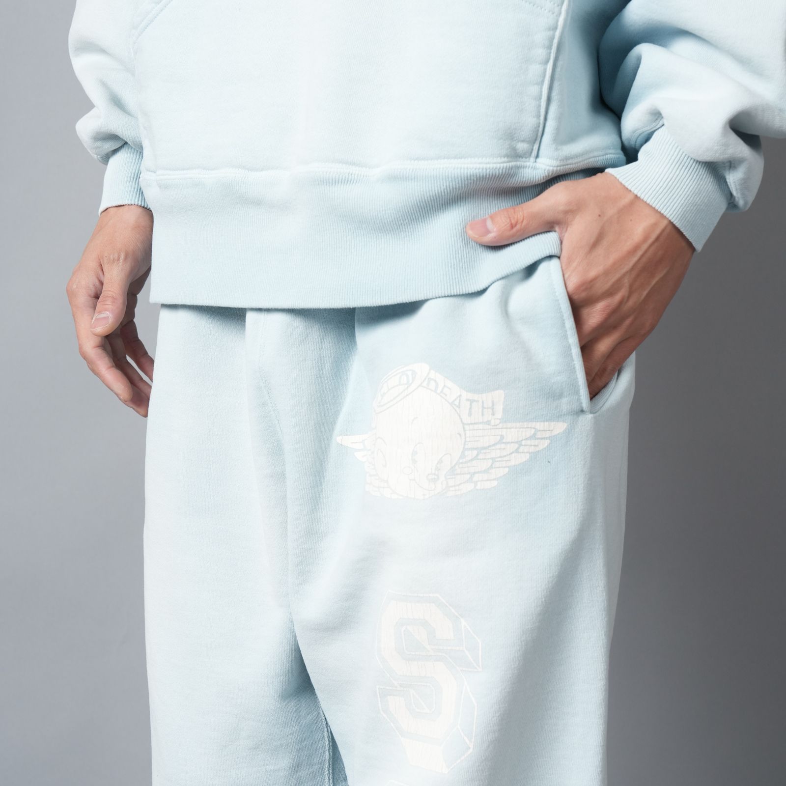 【ラスト1点】SM-MK8-0000-064 / SWT PANTS / BABY MICHAEL / SKY BLUE / スウェットパンツ (スカイブルー)