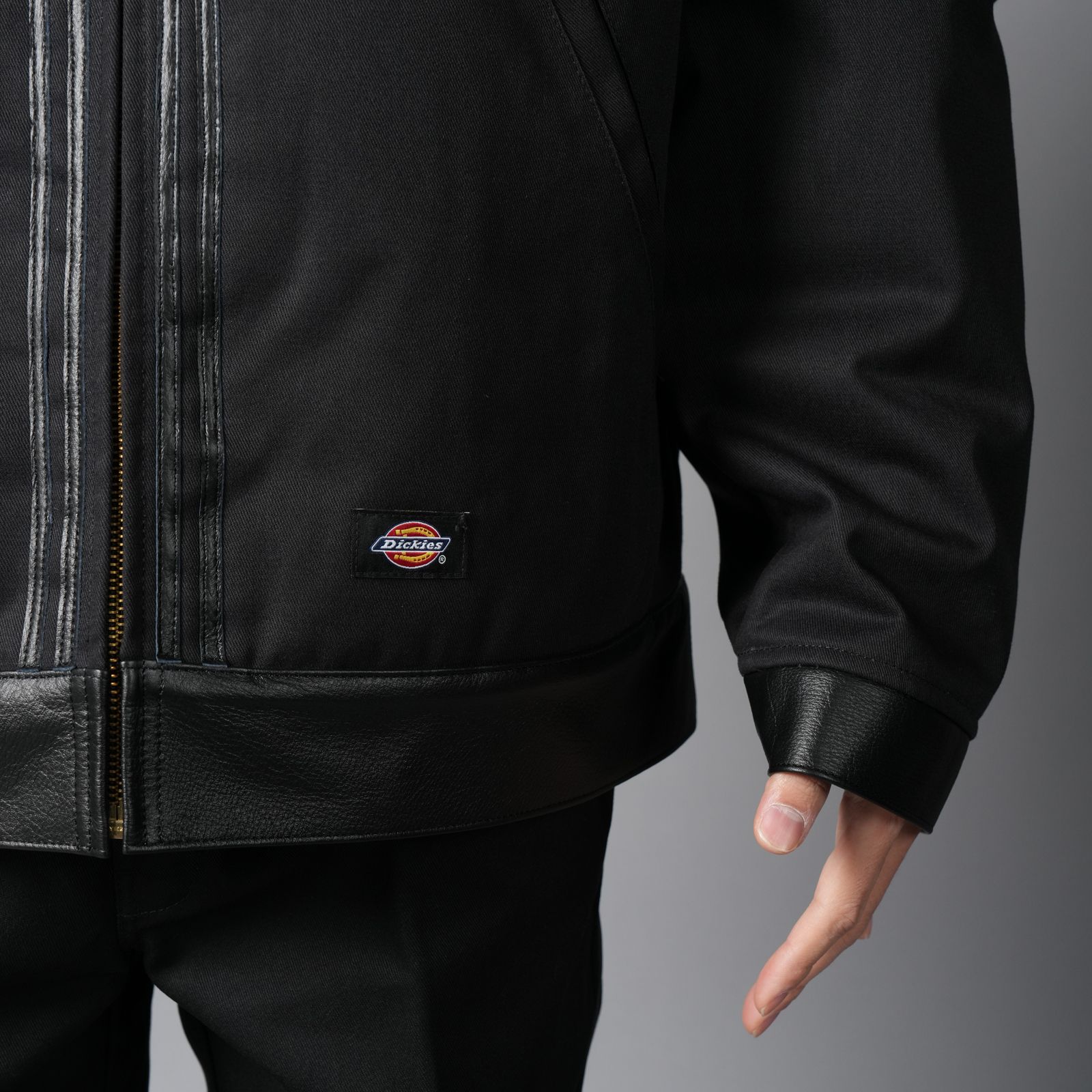 【ラスト1点】EISENHOWER JACKET feat.DICKIES / アイゼンホワージャケット (ブラック)