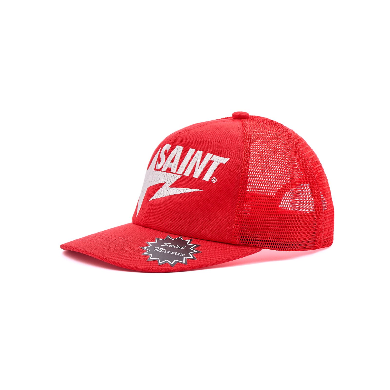 【コラボ】SM-MK8-0000-C60 / BAPE_MESH CAP / RED / メッシュキャップ (レッド)
