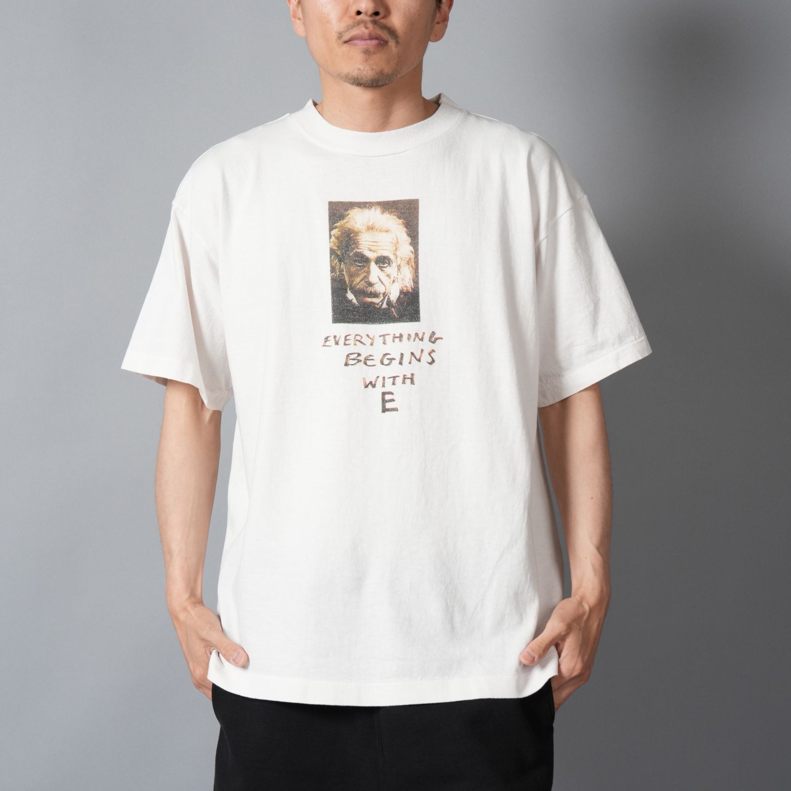 【ラスト1点】【コラボ】SM-MK8-0000-C04 / JR_SS T-SHIRT / E / WHITE / Tシャツ(ホワイト)