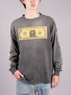 SM-A22-0000-083/KMR_LS TEE/ $/BLACK / カットソー  (ブラック)