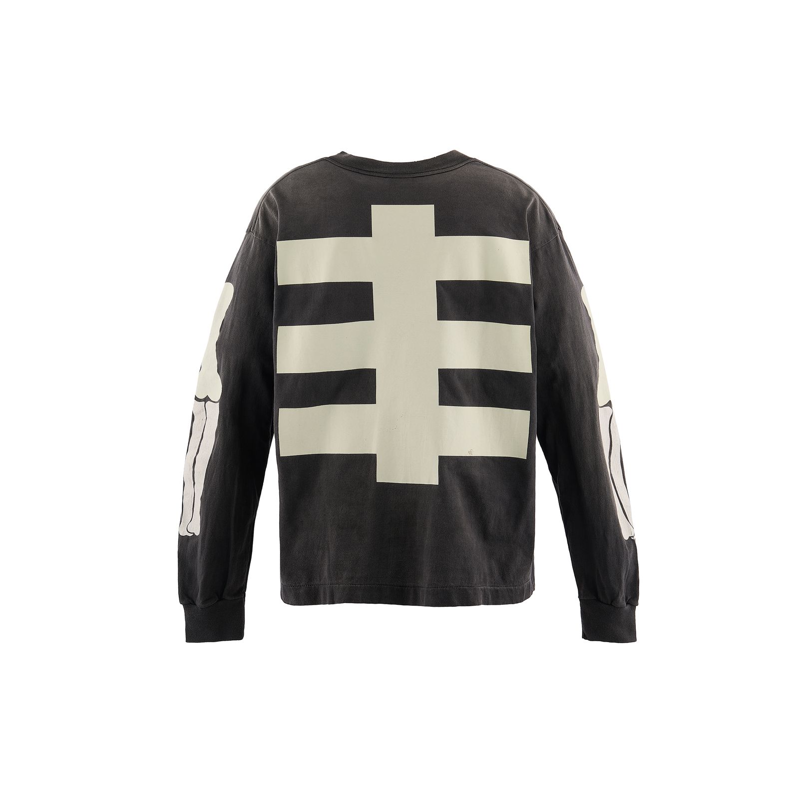 【コラボ】SM-MK8-0000-C30 / BH_LS T-SHIRT / BONE / BLACK / ロンT・カットソー(ブラック)