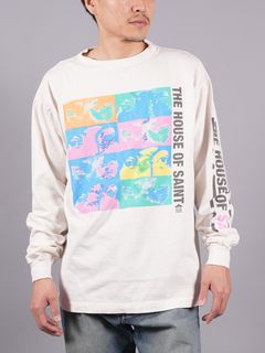 【ラスト1点】 SM-S23-0000-035 / L/S TEE / HOUSE SAINT / カットソー  (ホワイト)