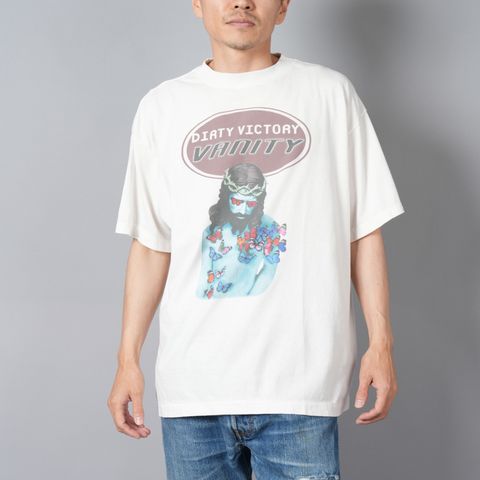 【ラスト1点】SM-YS1-0000-006 / SS TEE / VANITY / WHITE / Tシャツ (ホワイト)