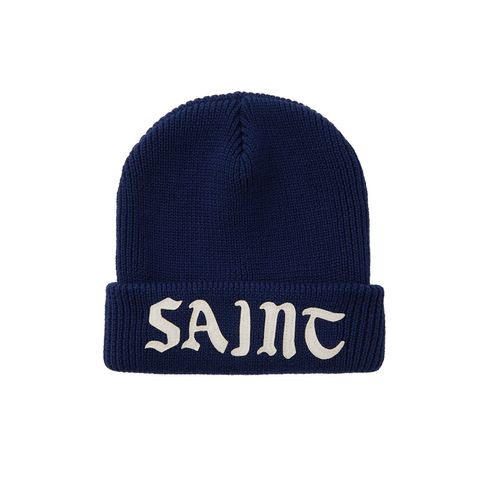 【10月12日(土) 10:00am 販売スタート!!】SM-YS1-0000-083 / KNIT CAP / SAINT / NAVY /  ニットキャップ (ネイビー)