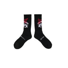 SM-HR1-0000-104 / SOCKS / EYE / BLACK / ソックス (ブラック)