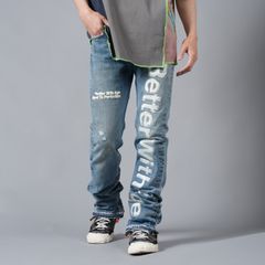 【ラスト1点】In Case You Forgot Denim  / イン ケースユー フォーゲット デニム / デニムパンツ [30x33インチ] (ブルー)